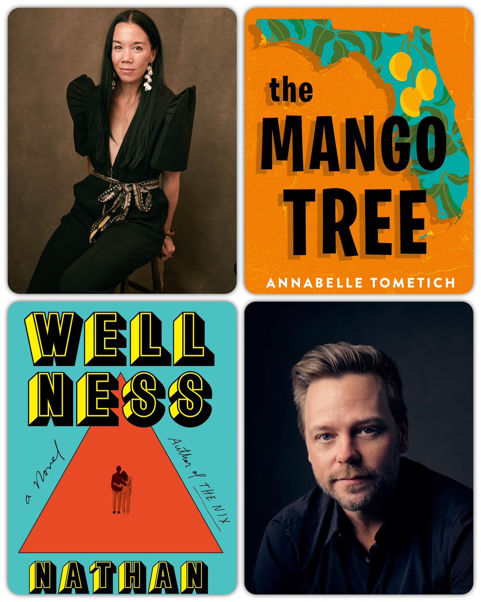 TONIGHT at 7, join me and NYT bestseller Nathan Hill (!!) at the Barnes & Noble in #FortMyers. We’ll be talking mangoes, midlife crises and the stories that define us 🥭 x 🔺 And I will be trying *so hard* to keep my cool (!!!!)