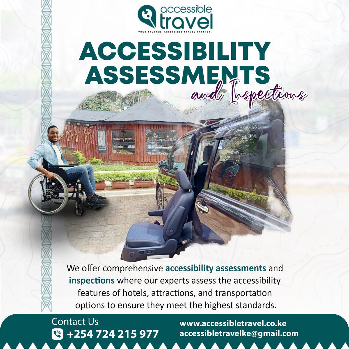 We advocate for facilities that are easily accessible for employees and clients by ensuring workplace parking areas, entrances and shared spaces are accessible to staff and clients with disabilities.