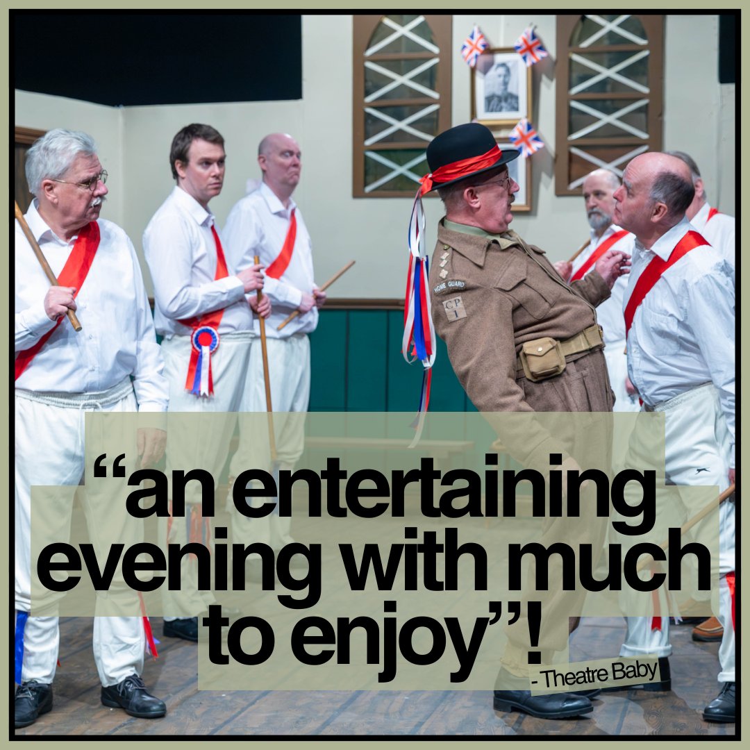 Atten-SHUN! There's only two more chances left to join us for classic wartime comedy DAD'S ARMY! Come and join in the fun with the Walmington-on-Sea Home Guard 📅 until Saturday 27 April ⌚ 7.30pm 🎟 #LinkToBookInBio 📷 Paul Hood