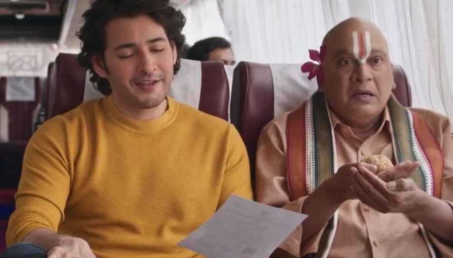 #AbhiBus ad featuring #MaheshBabu and #RajendraPrasad is 😁😁 Link: youtu.be/ql4M_vEpNDo?si… #SSMB @urstrulyMahesh