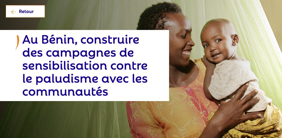 #WorldMalariaDay |👉 Le projet #SUCOPPA vise à co-construire des moyens de sensibilisation contre le #paludisme avec les communautés au #Bénin 🇧🇯 🗣️Interview avec les 2 chercheurs #IRD & @uacbenin à la tête du projet 🟢Avec le soutien de @EF_LINITIATIVE 🔗linitiative.expertisefrance.fr/actualites/art…