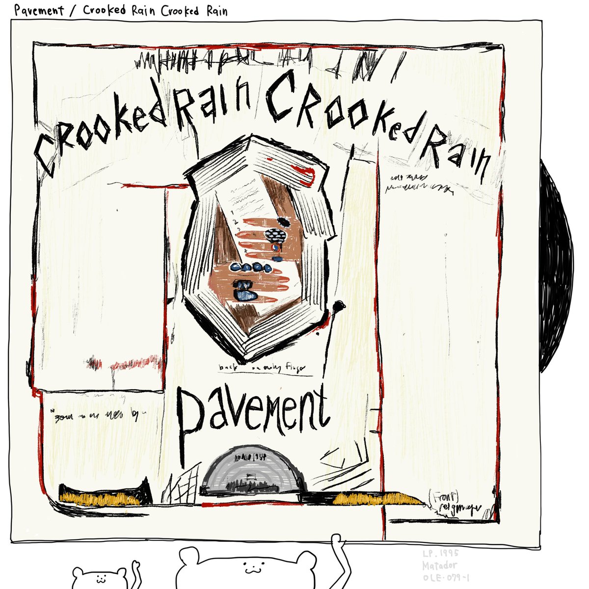 まいにちレコード846
Pavement / Crooked Rain Crooked Rain

Pavementの97年リリースの2nd。内容もジャケも最高だー！！

#まいにちレコード #mainichirecord #pavement #indierock #alternativerock #lowfi #matador