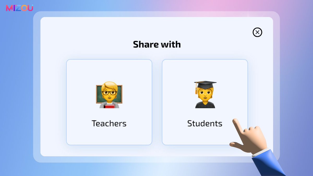 🔔Exciting update on Mizou! Sharing your custom chatbot is now simpler than ever—no more link confusion 😉 

#AI #AIchatbot #AIeducation #Mizou
