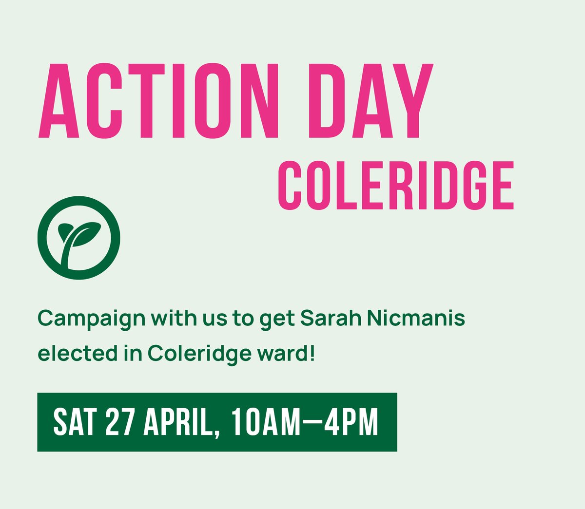 On Saturday, we’re meeting at 344 Cherry Hinton Road and talking to residents in Coleridge. The schedule of the day will be as follows: 10:00–12:30 Campaigning 13:00–14:00 Lunch 14:00–16:00 Campaigning Join us for all or part of the day if you can 💚