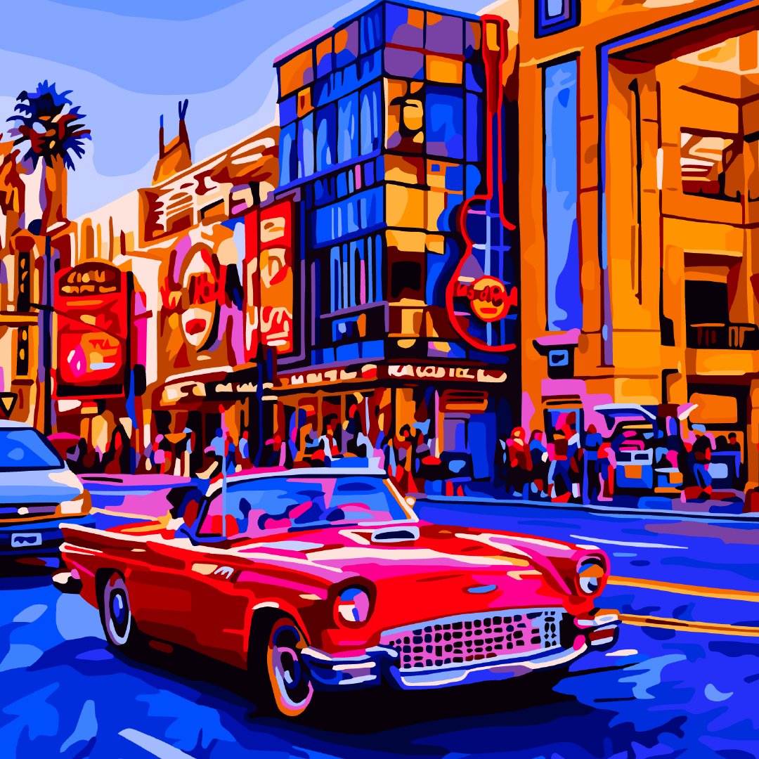 April Coloring - Oil Painting tweet media