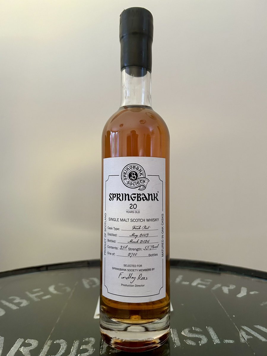 TwoWhiskyBros's tweet photo. Posting the obligatory picture of the new Springbank bottle…
#springbank #springbankdistillery #springbankwhisky #twowhiskybros #scotch #whiskyporn #whiskypic #whiskyphoto #whiskylover #portcask https://t.co/elU5hEm034