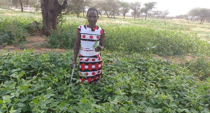 #ResilienceThatProtects: For Selina Inok, a 33-year-old with a physical disability, Nariamawoi Farm in Turkana County is a lifeline and a source of hope. Thanks to @PDJF_dk.