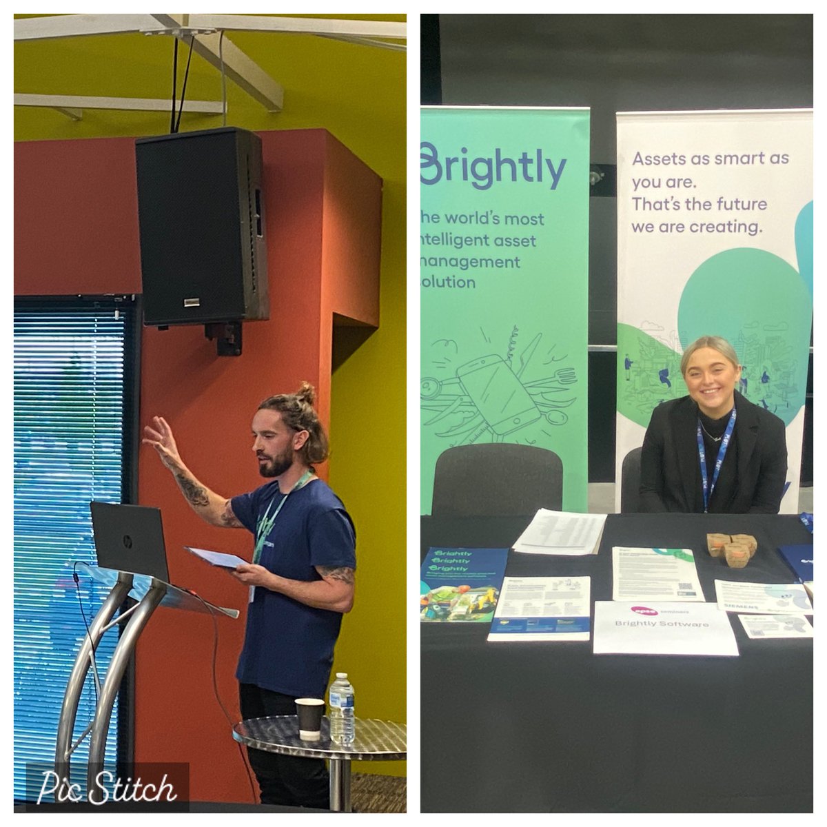 Thank you to our main sponsor Brightly! Visit their stand in the exhibition area and get your questions ready for Jack