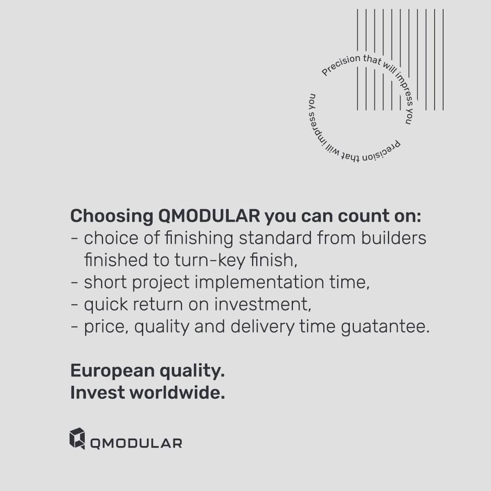 What if you could configure your #ModularHome? 🏡 Sound unreal? ✨
Modern barn style house 👉🏼 Orion is available in the configurator! 
👉🏼 hello.qmodular.com

Feel free to contact our Sales DPT
📩 sales@qmodular.com
📱 +48 533 344 174 (EN, PL)
👩🏼‍💻 qmodular.com