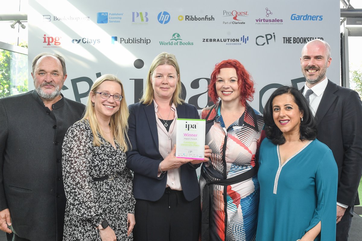 We have not one but two winners of the 2024 @Wob_group Impact Award: <a href="/RollPlayPress/">Roll & Play Press</a> and <a href="/CambridgeUP/">Cambridge University Press</a>. Well done to both! bit.ly/ipa24winners #ipa24
