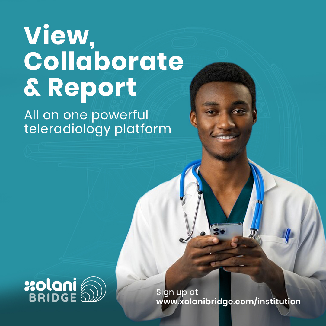 Transforming healthcare through innovation! With Xolani Bridge, seamlessly view, collaborate, and report on one powerful teleradiology platform. Elevate your medical practices with simplicity and precision.

#TeleradiologyExcellence #XolaniBridge