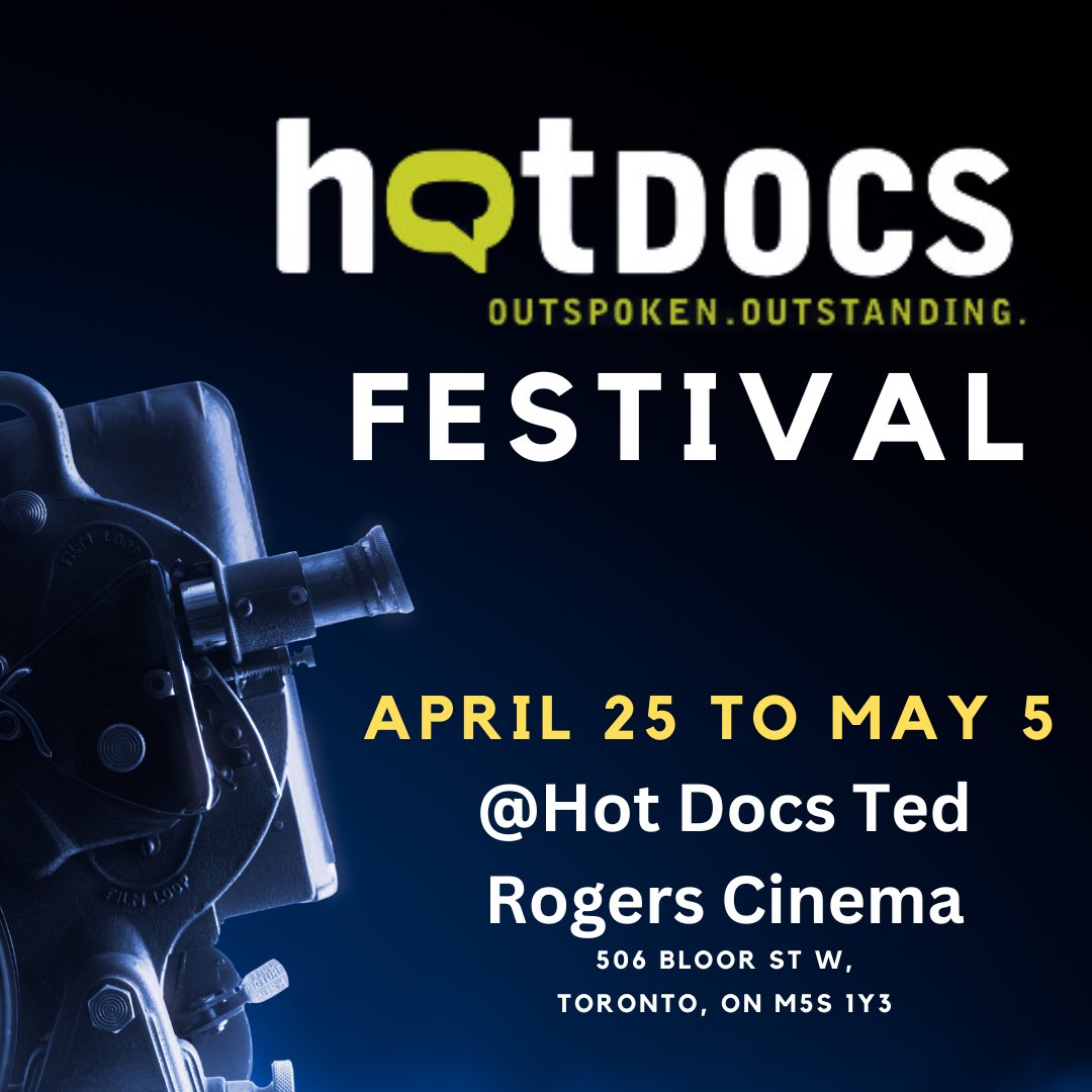 本日より、168作品ものドキュメンタリー映画が世界中から集まる祭典Hot docs festivalがいよいよ開催です！是非この機会に足を運んでいただき、リアルな世界をご覧ください👀👀
#hotdocsfestival2024 #documentaryfilm