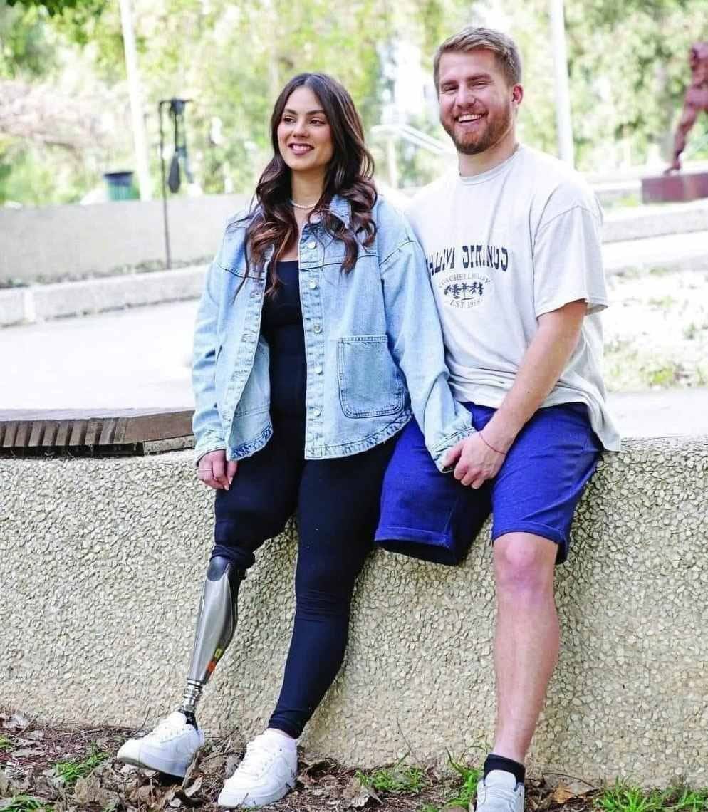 ‘We already practiced the wedding slow dance.’ After both losing their legs after Hamas invaded Israel on October 7, Gali Segal and Ben Benjamin are getting married this summer! We, and the people of Israel, wish this beautiful and resilient couple a lifetime of happiness. ❤️