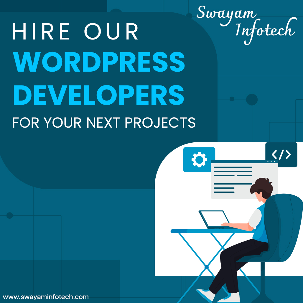 swayaminfotech's tweet photo. Hire our experienced WordPress developers to create interactive, responsive, secure sites.
.
Visit: https://t.co/UDrjf3PHBy
.
#buildyourteam #dedicateddevelopementteam #dedicateddevelopers #hiredeveloper #wordpressdevelopment #wordpress #hirewordpressdeveloper #blog https://t.co/IxJaLaWPrJ