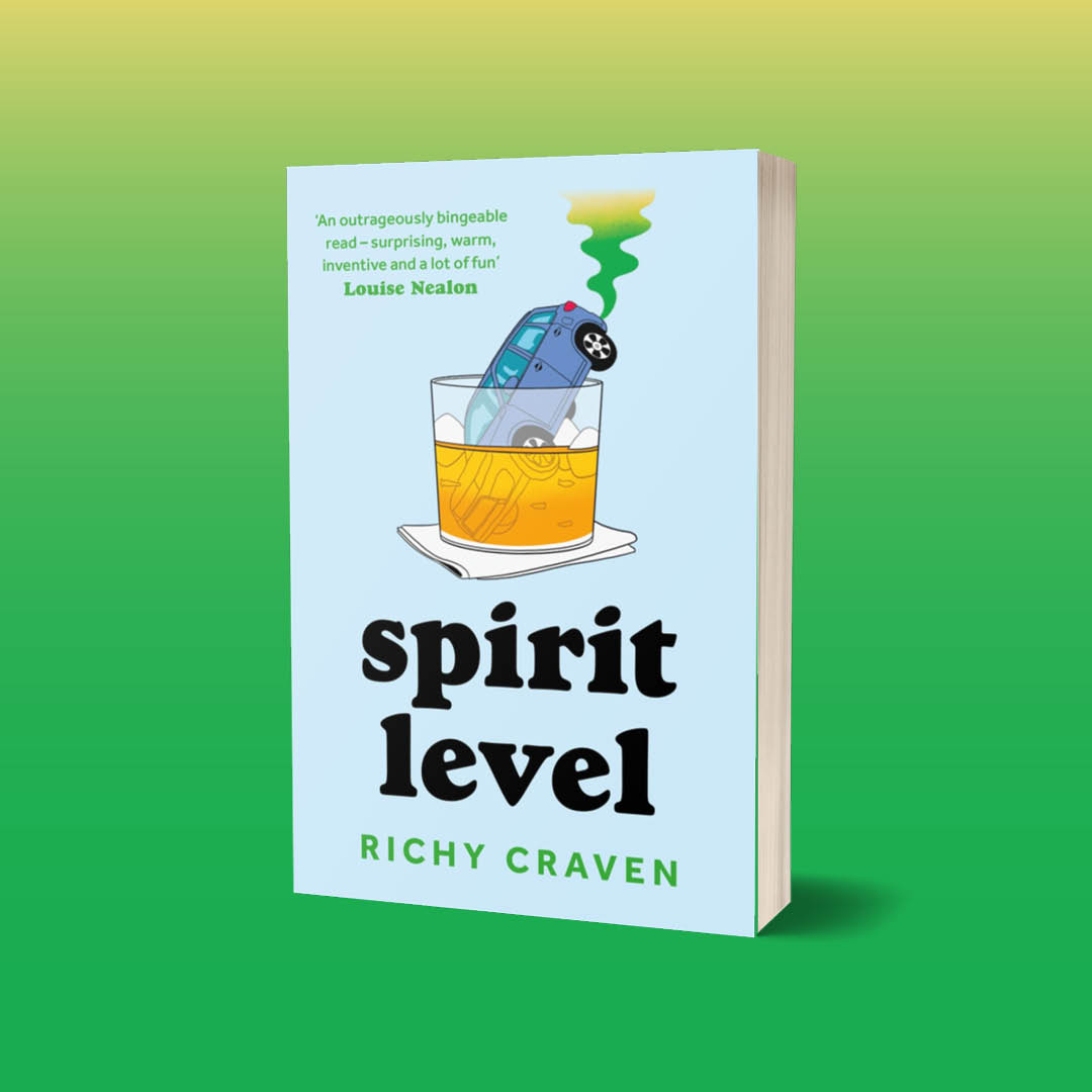 What happens when getting dead drunk... causes the dead to appear? SPIRIT LEVEL, an 'outrageously bingeable read' by Richy Craven, is OUT TODAY! Congratulations @RichyCraven! Described by Marian Keyes as 'touching, intriguing and GAS', get yours today: geni.us/SpiritLevel