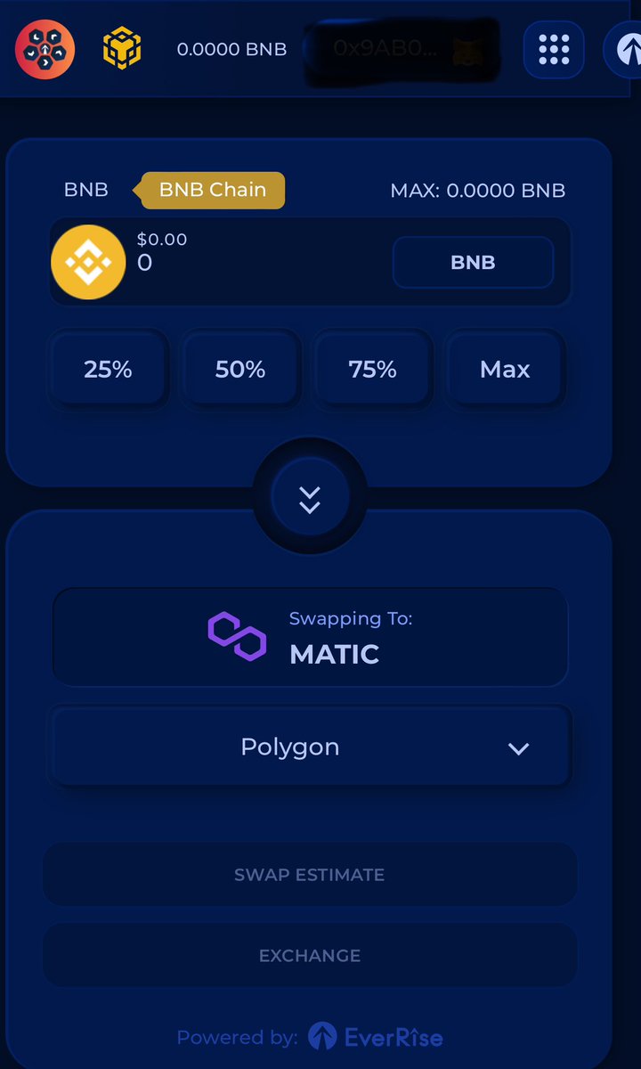 @SafemoonYolo Don’t forget you can always use #EverNativeSwap #BNB > #Matic 

V3app.everrrise.com

@EverRise 
#EverRise 
#RISERS