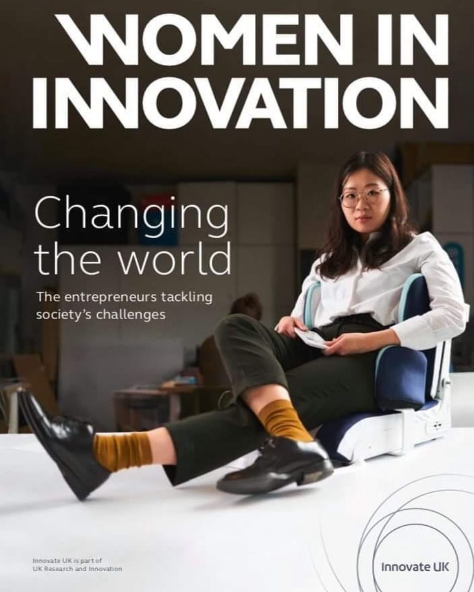 #throwbackthursday to when our CEO and Founder, Sheana featured on the front cover of Women in Innovation after she was named one of the top 9 Women In Innovation by Innovate UK, part of UK Government's Research and Innovation (UKRI).