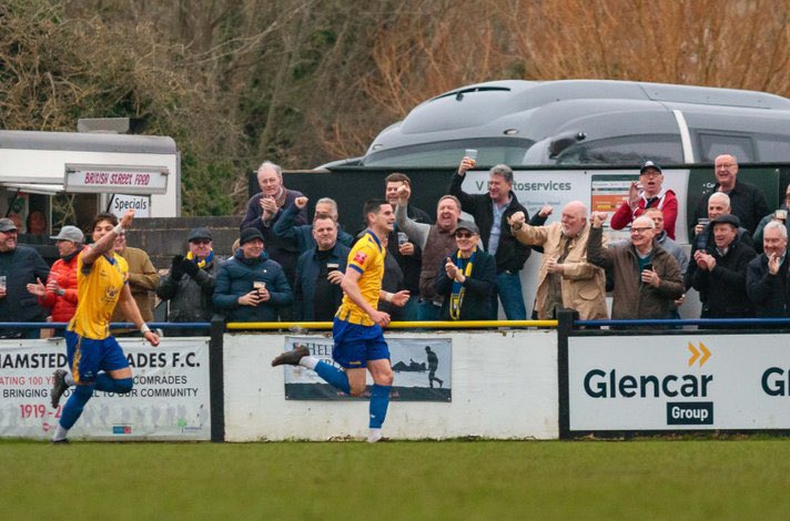 Despite a difficult season, the support at this club has been beyond incredible

Only right to be transparent and announce this Saturday will be my last game as I have to relocate next season for university

Can't thank everyone enough

Up the Comrades💛💙

📸 @JC98photography