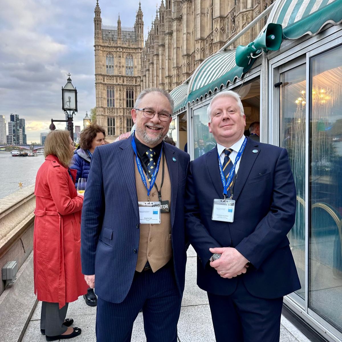 🌊 Pleased to share that Seabed 2030 director, @JamieMcMP, and Head of Partnerships, @saltwatersteve, had the privilege of attending an enlightening event at the historic Houses of Parliament in #London yesterday.