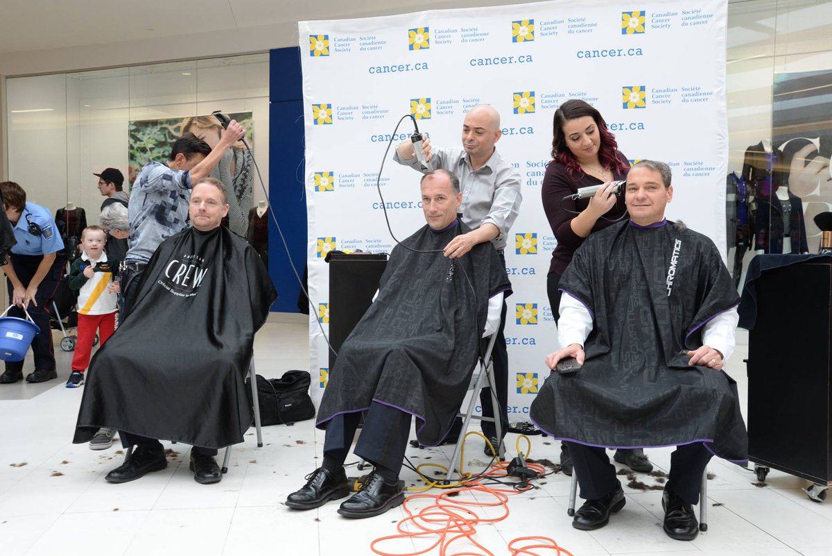 The Canadian Cancer Society’s “Cops For Cancer” head shaving fundraiser is on May 30. Check out this snapshot from 2016! This year, we've teamed up with the RCMP & local police to raise funds. To learn more or to donate, visit 👉 bit.ly/4aJsl5t #FlashbackFriday