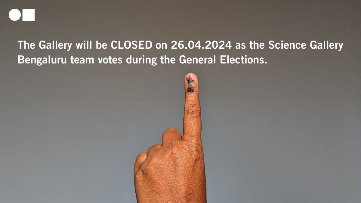 ⚠️IMPORTANT ANNOUNCEMENT!⚠️ We will be closed on Friday, 26 April, as we will be voting at this year's General Elections. The Gallery will be open and running as usual from 27 April. See you over the weekend!