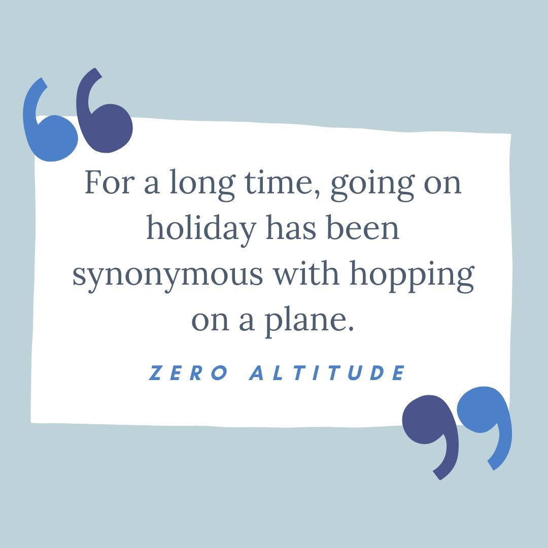 'Britons are surely more susceptible to it, purely because of our island status; we’ve always looked to the sea, searched beyond our confines to discover the new.' Learn more about the benefits of #flightfreetravel in 'Zero Altitude' 📘 ✨ (buff.ly/3yw1R7C) @LenniCoffey