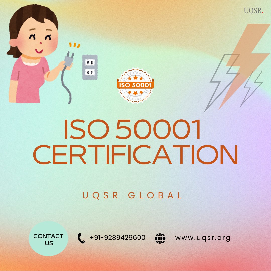 Ready to take your organization's energy management to the next level? Discover the transformative potential of ISO 50001 certification with UQSR. Let's pave the way to a greener, more sustainable future together #ISO50001 #EnergyManagement #Sustainability #UQSR #ISOcertification