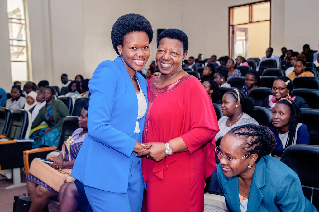 The leadership journey of honorable @AdekeAnna and @miriamatembe is so inspiring. Thank you for blessing the event with your presence @bold_brilliant