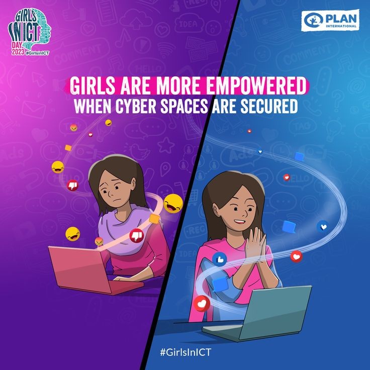 Empower girls with digital security

#GirlsinICTDay