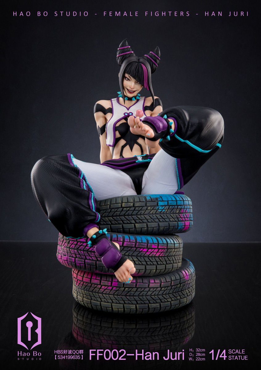 Whoa !!! This Juri!!!! 😳🍭🦶🏻
Pre order now open  on @orz_GK !
Studio: HAOBO studio
Delivery time: 2024 Q4
 
Please support me with this affiliate link👇🏻👇🏻👇🏻
orzgk.com/product/hao-bo…
More pics in replies 
👇🏻👇🏻👇🏻👇🏻
#streetfighter #streetfighter6 #ad