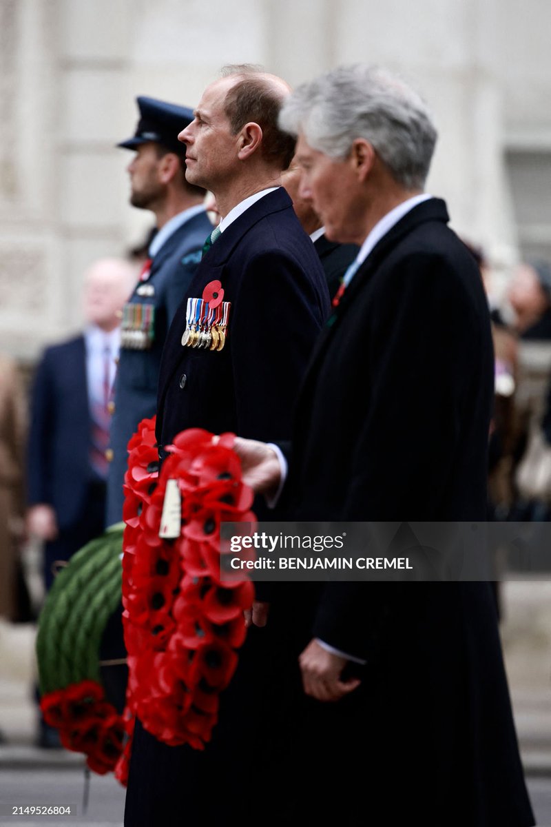 ✨NEW

The Duke of Edinburgh today attended the wreath laying ceremony at the Cenotaph war memorial during a service to commemorate ANZAC day, in London.

📸Benjamin Cremel/Getty Images