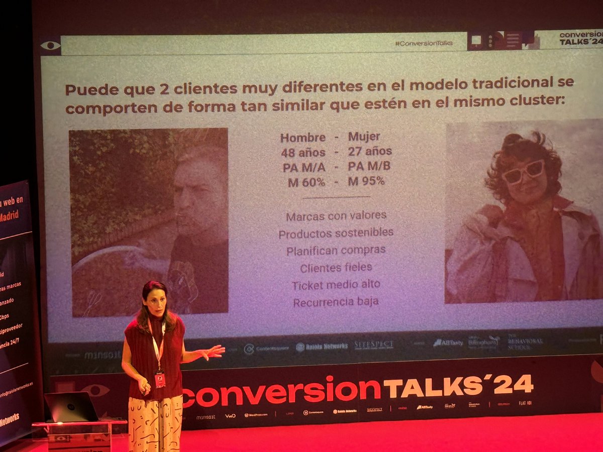 Super interesante la charla de @sorasans en #conversiontalks 🔥 Patrones, clusters, ecosistemas, …