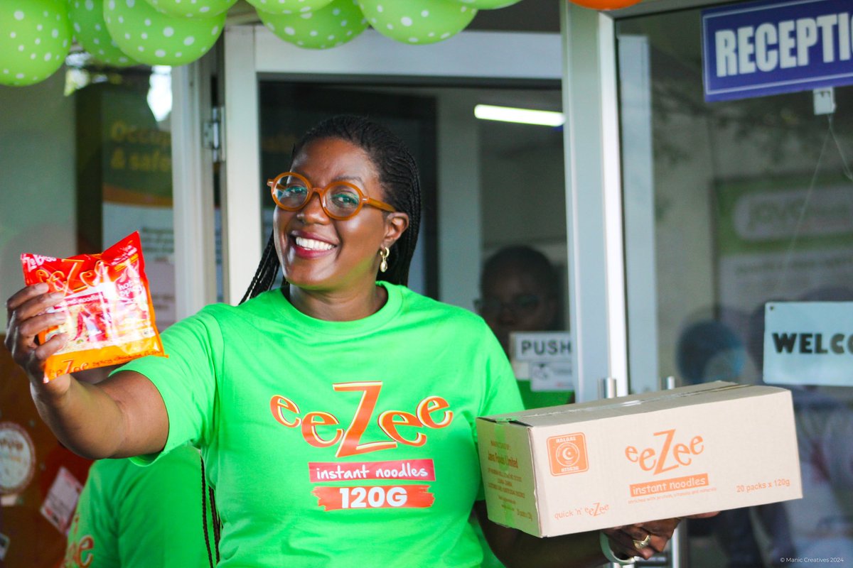 monicamusonda's tweet photo. Today was a good day…scratch that…a great day. @javafoods launched its 120g eeZee Yopaka pack responding to calls from the market to make a value pack …more for less. We did it, another first!  Thank you #Zambia for making eeZee the leading brand. https://t.co/8xBRzL6qUT