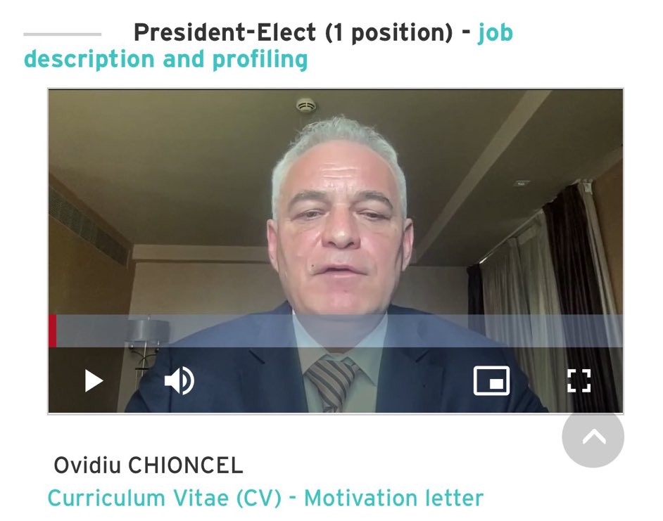 Important times ahead of us

escardio.org/Sub-specialty-…

Let’s support Ovidiu Chioncel as HFA President who will be a messanger for all of us