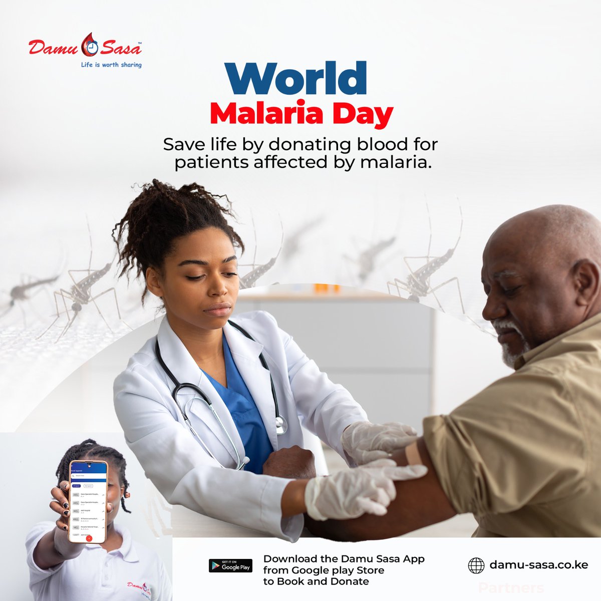 One of the most severe complications of malaria is severe malaria anemia. In severe malaria cases, the Plasmodium parasites... To learn more use the link below: damu-sasa.co.ke/health-reviews… #WorldMalariaDay #RoleofBloodDonationinMalaria