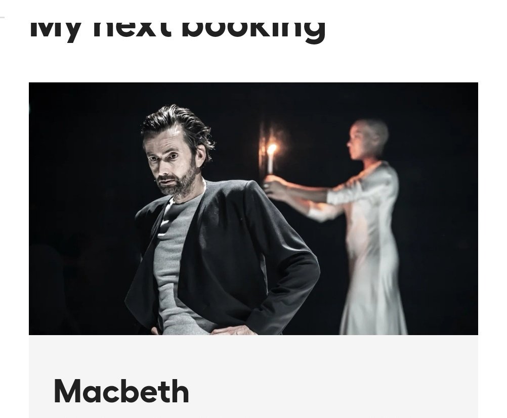 I can't believe I actually got tickets, this means by the end of the year I will have seen 3 of my favourite actors on stage 😁🎉#Macbeth #HaroldPinterTheatre