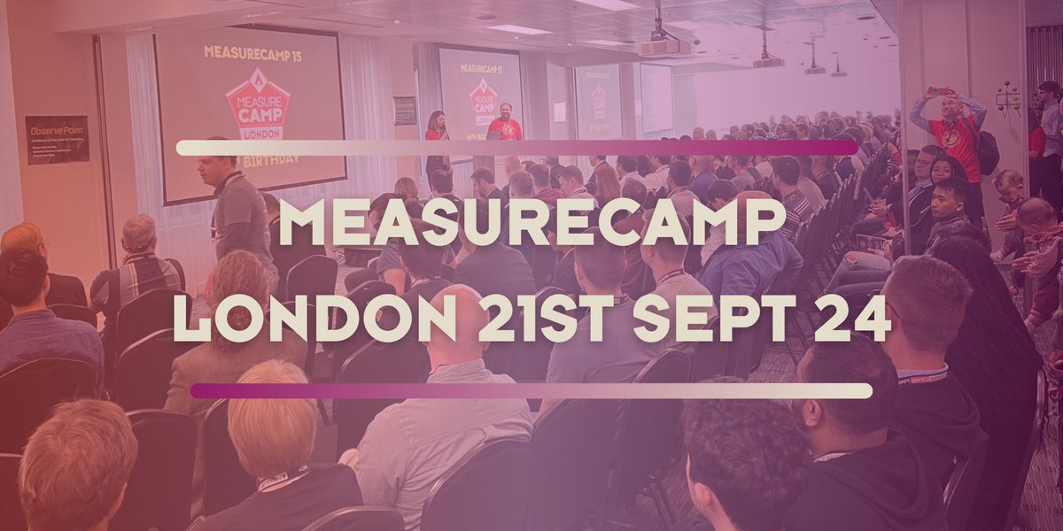 MeasureCamp London tweet media