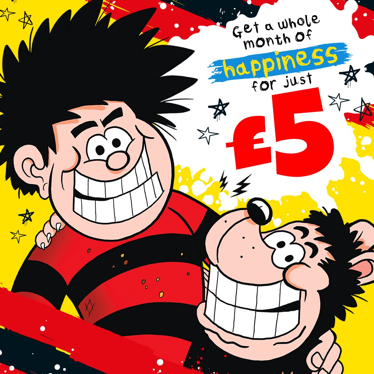 Looking for ways to keep your mini-mischiefs off the eye-pad? 👀 What better way than their new favourite comic dropping through the letterbox every single week? The perfect post-homework treat! 😆 Subscribe now and get the first month for a fiver! 👇 bit.ly/48tzB4A