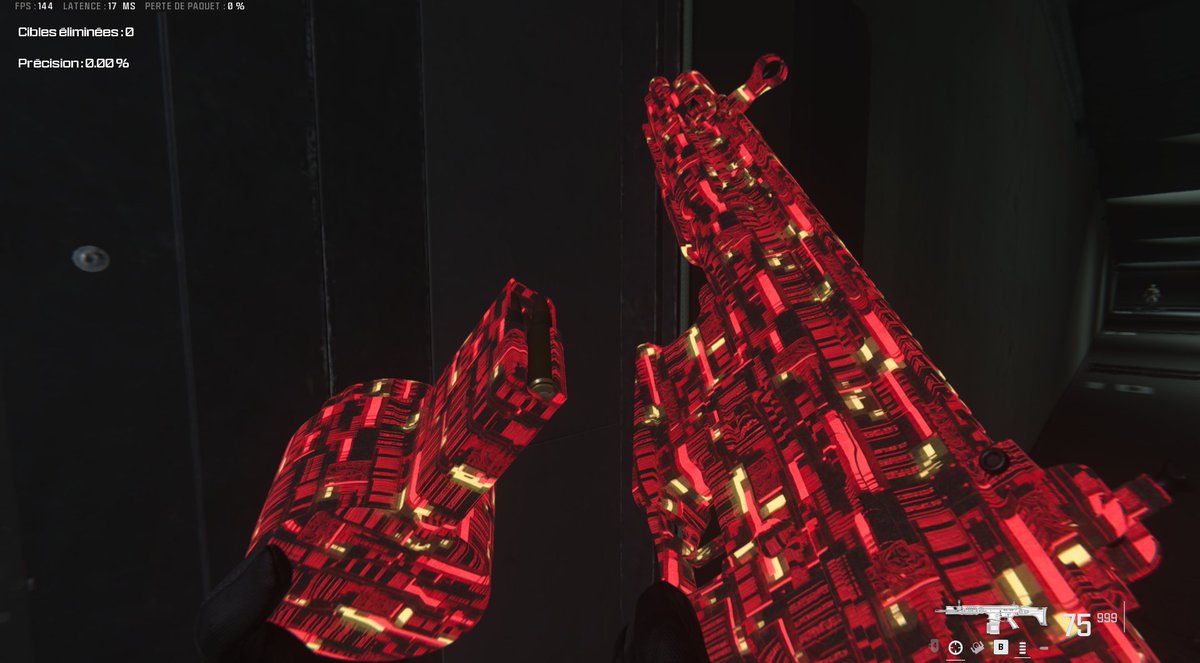 Here's the 'Binary Morality' Camo you can unlock for FREE today as part of the 'VI.RUS Mainframe' Event for a total of 548500 EXP. It's animated, it glows in the dark and it shines with a 'metallic' Effect. Is it one of the best Event camo we got so far? #MWIII