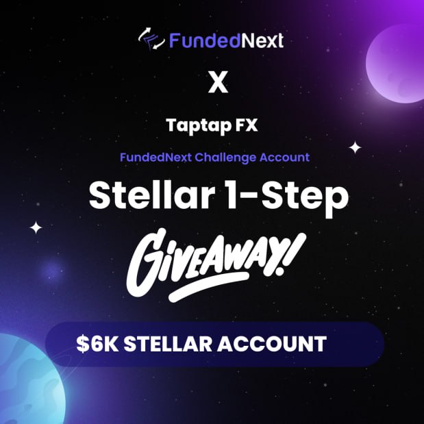 🎁1x$6k giveaway🎁

Follow: @FundedNext @taptapFX2 @_notwaynee @pascalDXY @iamSoftVina 

Like & RT 
Tag 3 friends

Purchase an account here fundednext.com/?fpr=taptapfx 

Winners in 3 days