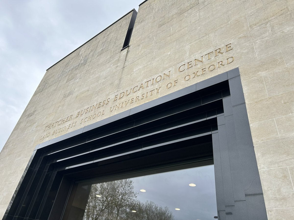 Today the Jobs Foundation is in Oxford, attending the Goldman Sachs “10,000 small businesses” event. Fascinating discussions to be had on a great topic.