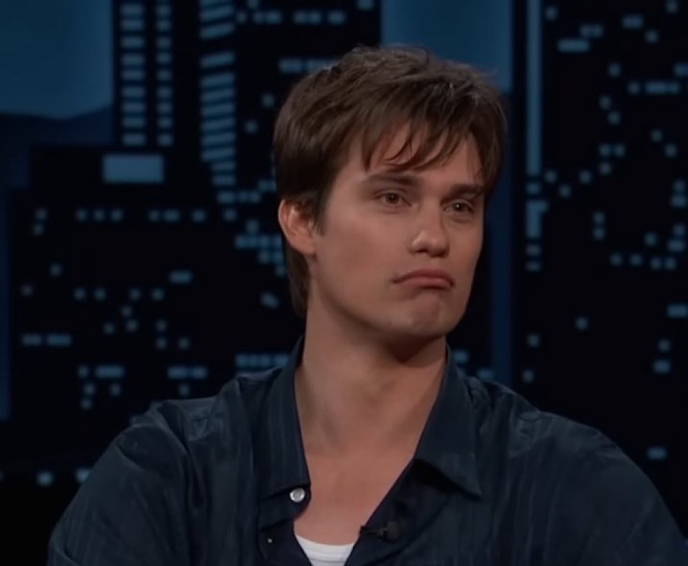 when you open the dictionary and look up “pouty” you get a picture of nicholas galitzine