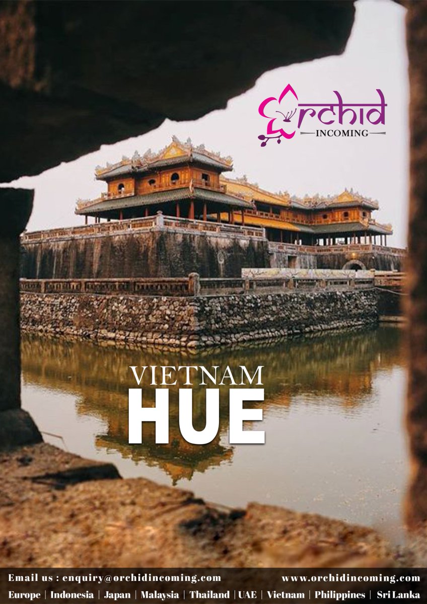 Discover Hue: Where the Past Paints the Present. Explore Vietnam With Orchid Incoming to know more email enquiry@orchidincoming.com 

#orchidincoming #orchidonline #vietnam #citytour #experience #explore #Adventure #TravelGoals