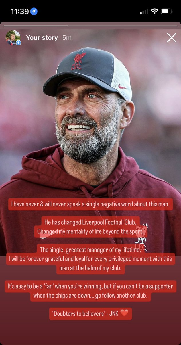 CTroublemaker_'s tweet image. YNWA Jurgen #Klopp #LFC #LiverpoolFC #EVELIV #JurgenKlopp #liverpool #doubters #believers