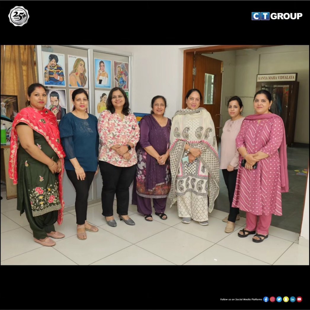 CTGroupshahpur's tweet photo. CT Group presents "Hunar Kriti" art exhibition at Virsa Vihar, showcasing talents from CT Institute of Higher Studies and CT Institute of Architecture and Planning.
#ctgroup #artist #hunar #cttalent #ctevent https://t.co/Bw30A8VCWI