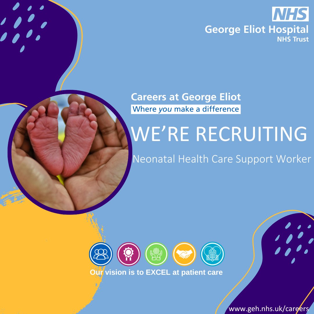Are you interested in a job within our Neonatal department? We have full & part time positions available! Click the link to apply today! beta.jobs.nhs.uk/candidate/joba…