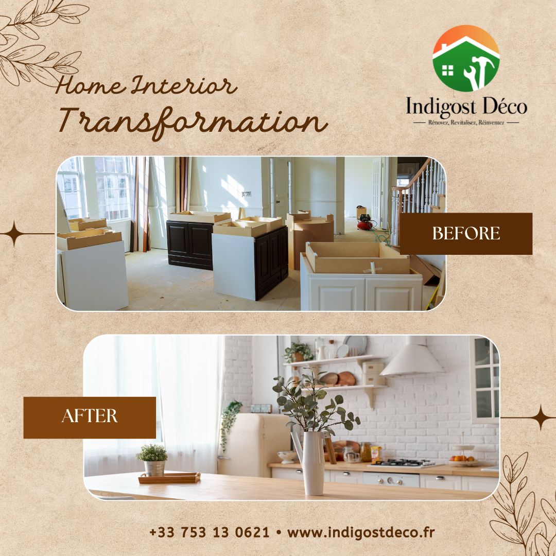 Transform your home into a haven of style and comfort with Indigost Deco's expert interior transformation services.
📱 : +33 753 13 0621
🌐 : indigostdeco.fr
#IndigostDeco #HomeInteriorTransformation #DesignExcellence #HomeRenovation #InteriorDesign #Interiors #French