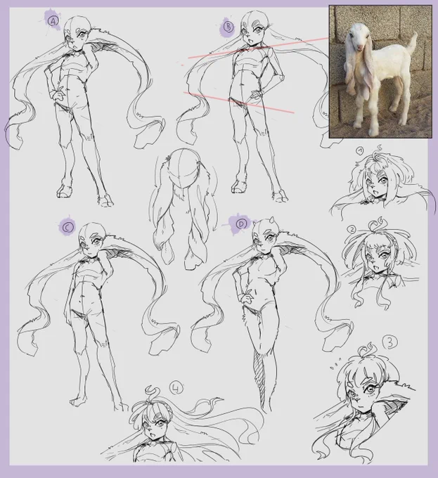 Damascus goat thingy 