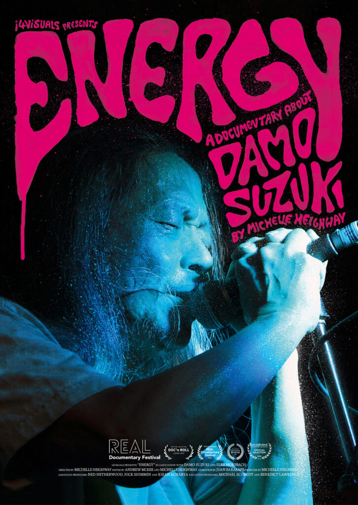 📽️ ENERGY🎞️ See Energy - A Documentary About Damo Suzuki - this Sunday at Full of Noises. Meet film director Michelle Heighway @i4visuals and get an insight into her work with the music legend as he confronted cancer while on a never-ending global tour. 🗓️ Sun 28 April 1pm