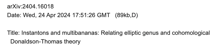 Yes, math papers really do have titles like this. Multibananas :) 🍌🍌🍌🍌🍌